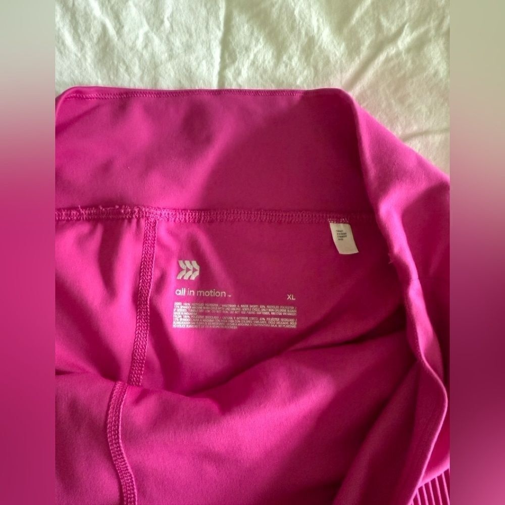 Women's Micro Pleated Skort Athletic Skort - All in Motion Pink XL - Picture 7 of 11